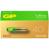 Gp Ultra Alkalin Aaa Ince Kalem Pil 40'lı Paket