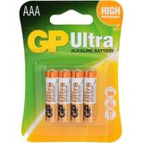 GP Ultra Alkalin AAA LR03 İnce Kalem Pil G-Tech (4'lü Paket) - 1 Adet