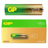 Gp Ultra Alkaline Aaa Lr03 İnce Kalem Pil 40'Lı Paket (G-Tech)