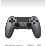 Gp6 Ps4 Uyumlu Kablosuz Gamepad Çift Titreşimli Oyun Kolu Wireless Controller - Siyah