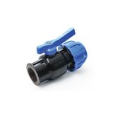 GPA Plastik Kaplin-Dişi Vana 32X1” mm
