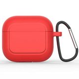 GPACK Airpods 3. Nesil uyumlu Kulaklık Kılıfı Mat Lüx Silikon A23 Kırmızı