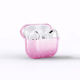 GPACK Airpods 3. Nesil uyumlu Kulaklık Kılıfı Parlayan Simli Transparan Airbag 32 Pembe