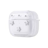 Gpack Airpods 3. Nesil Uyumlu Kulaklık Kılıfı Simli Şeffaf Kutup Airbag 44 Gümüş