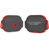 GPACK Airpods 3. Nesil uyumlu Kulaklık Kılıfı Yandan Tuşlu Kapak Darbe Korumalı Airbag 34 Kırmızı