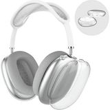 Gpack Airpods Max Uyumlu Kulaklık Kılıfı Silikon SF22 Şeffaf