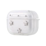 Gpack Airpods Pro 2 Uyumlu Kulaklık Kılıfı Simli Şeffaf Kutup Airbag 44 Gümüş