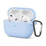 Gpack Airpods Pro 3 Uyumlu Kılıf Mat Kancalı Silikon SF13 Mavi