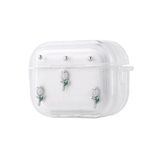 Gpack Airpods Pro Uyumlu Kulaklık Kılıfı Simli Şeffaf Kutup Airbag 44 Yeşil