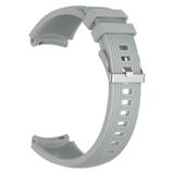 Gpack Amazfit Bip U Silikon Kancalı Ayarlanabilir KRD 18 Gri Kordon