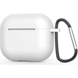 Gpack Apple Airpods 3. Nesil Kılıf Mat Kancalı Silikon A11 Beyaz