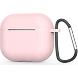 Gpack Apple Airpods 3. Nesil Kılıf Mat Kancalı Silikon A11 Pembe