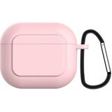 Gpack Apple Airpods 3. Nesil Kılıf Mat Lüx Silikon A23 Pembe