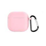 Gpack Apple Airpods 4 Uyumlu Kılıf İçi Kadife Silikon SF21 (Pembe)
