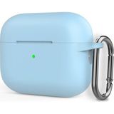 Gpack Apple Airpods Pro 2 Kılıf Silikon Mat Kancalı + Ip SF16 Turkuaz