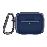 Gpack Apple Airpods Pro 2 Sert Armor Karbon Görünüm A26 Lacivert Kılıf