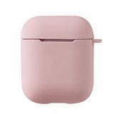Gpack Apple AirPods Pro Mat Kancalı Silikon A11 Pembe Kulaklık Kılıfı
