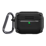 Gpack Apple AirPods Pro Sert Armor Karbon Görünüm A26 Lacivert Kulaklık Kılıfı