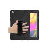 Gpack Apple iPad Mini 5 ile Uyumlu Defender Tablet Tank Koruma Standlı Kılıf, Siyah