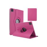 Gpack Apple iPad Pro 11 2020 ile Uyumlu 360 Dönebilen Kapaklı Standlı Tablet Kılıfı, Pembe