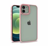 Gpack Apple iPhone 11 Kılıf Flora Sert Silikon Arkası Cam Şeffaf