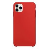 Gpack Apple iPhone 11 Pro Max Lansman Görünüm Silinebilir Silikon Kırmızı Kılıf