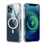 Gpack Apple Iphone 12 Pro Max Wireless Tacsafe Antishock Ultra Koruma Sert Kapak Renksiz Kılıf