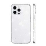 Gpack Apple iPhone 12 Pro Vixy Transparan Simli Görünüm Renksiz Kılıf