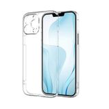 Gpack Apple Iphone 13 Pro Süper Şeffaf Renksiz Kamera Korumalı Silikon Cep Telefonu Kılıfı