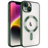 Gpack Apple iPhone 14 Plus Demre Renkli Silikon Magsafe Wireless Şarj Özellikli Kılıf