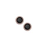Gpack Apple iPhone 14 Plus ile Uyumlu Kamera Lens Koruyucu, Taşlı Metal, Pembe