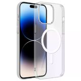 Gpack Apple iPhone 14 Pro Max Sert Transparan Sert Plastik Pc Arka Porto Kılıf