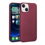 Gpack Apple iPhone 15 Plus Renkli Lüx Korumalı Premier Mat Silikon Kılıf kırmızı