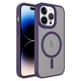 Gpack Apple iPhone 15 Pro Flet Wireless Şarj Özellikli Mat Arka Füme Yüzey Kılıf
