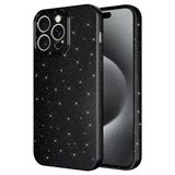 Gpack Apple iPhone 15 Pro Kılıf Koton Simli Silikon Arka Kapak Kamera Korumalı