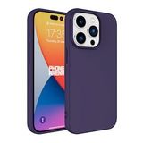 Gpack Apple iPhone 15 Pro Mara Lansman Silikon Mat Soft İçi Süet Kılıf