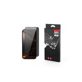 Gpack Apple iPhone 16 Pro Max ile Uyumlu Ekran Koruyucu, Hayalet Temperli Cam, Privacy, Siyah
