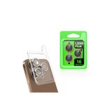 Gpack Apple iPhone 16 Pro Max ile Uyumlu Kamera Lens Koruyucu, Metal, Gold