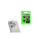 Gpack Apple iPhone 16 Pro Max ile Uyumlu Kamera Lens Koruyucu, Metal, Titanyum Gri