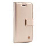 Gpack Apple iPhone 6 Kartvizitli Standli Delüx Gold Kılıf