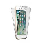 Gpack Apple iPhone 7 Ön Arka Şeffaf Silikon Koruma Kılıf