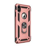 Gpack Apple iPhone Xs Vega Standlı Yüzüklü Mıknatıslı Bronz Kılıf
