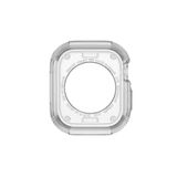 Gpack Apple Watch 10 42mm ile Uyumlu Kasa ve Ekran 360 Koruma Sert Silikon, Şeffaf