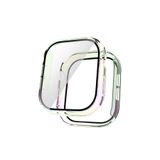 Gpack Apple Watch 10 42mm ile Uyumlu Kasa ve Ekran Koruyucu, Electroplating Çerçeveli, Karışık Renk