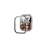 Gpack Apple Watch 10 42mm ile Uyumlu Kasa ve Ekran Koruyucu, Silikon, Renksiz