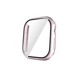 Gpack Apple Watch 10 46mm ile Uyumlu Kasa ve Ekran Koruyucu, Sert PC, Pembe Koyu