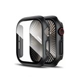 Gpack Apple Watch 10 46Mm Uyumlu Kasa Ve Ekran Koruyucu Önü Kapalı Renkli Silikon