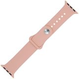 Gpack Apple Watch 38mm Kılıf Silikon Kordon Düz Renkli KRD 11