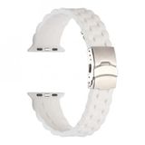 Gpack Apple Watch 4 5 38 mm KRD 72 Lacivert Mat Silikon Ayarlanabilir Kordon