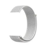 Gpack Apple Watch 44 mm Kılıf Kumaş Cırtcırt Velcro Beyaz Kordon